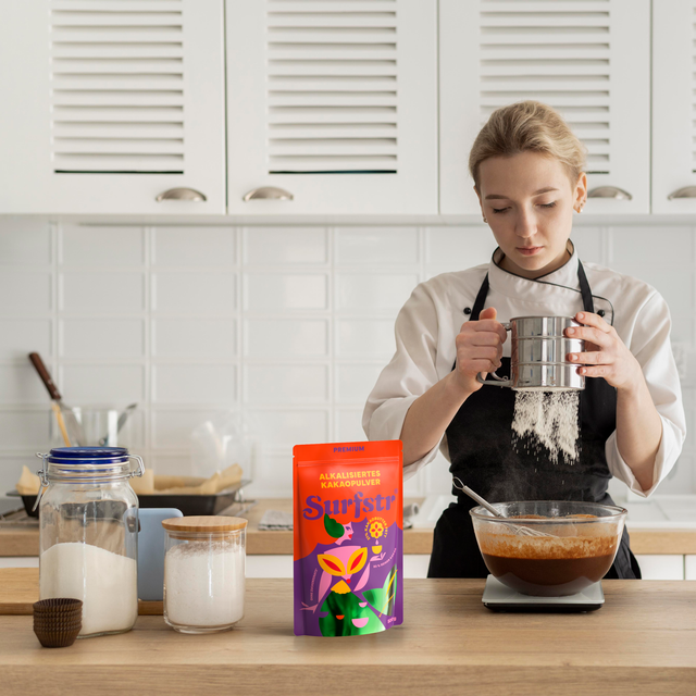 Alkalisiertes Kakaopulver 20-22% | Bio, Vegan, Ohne Zucker