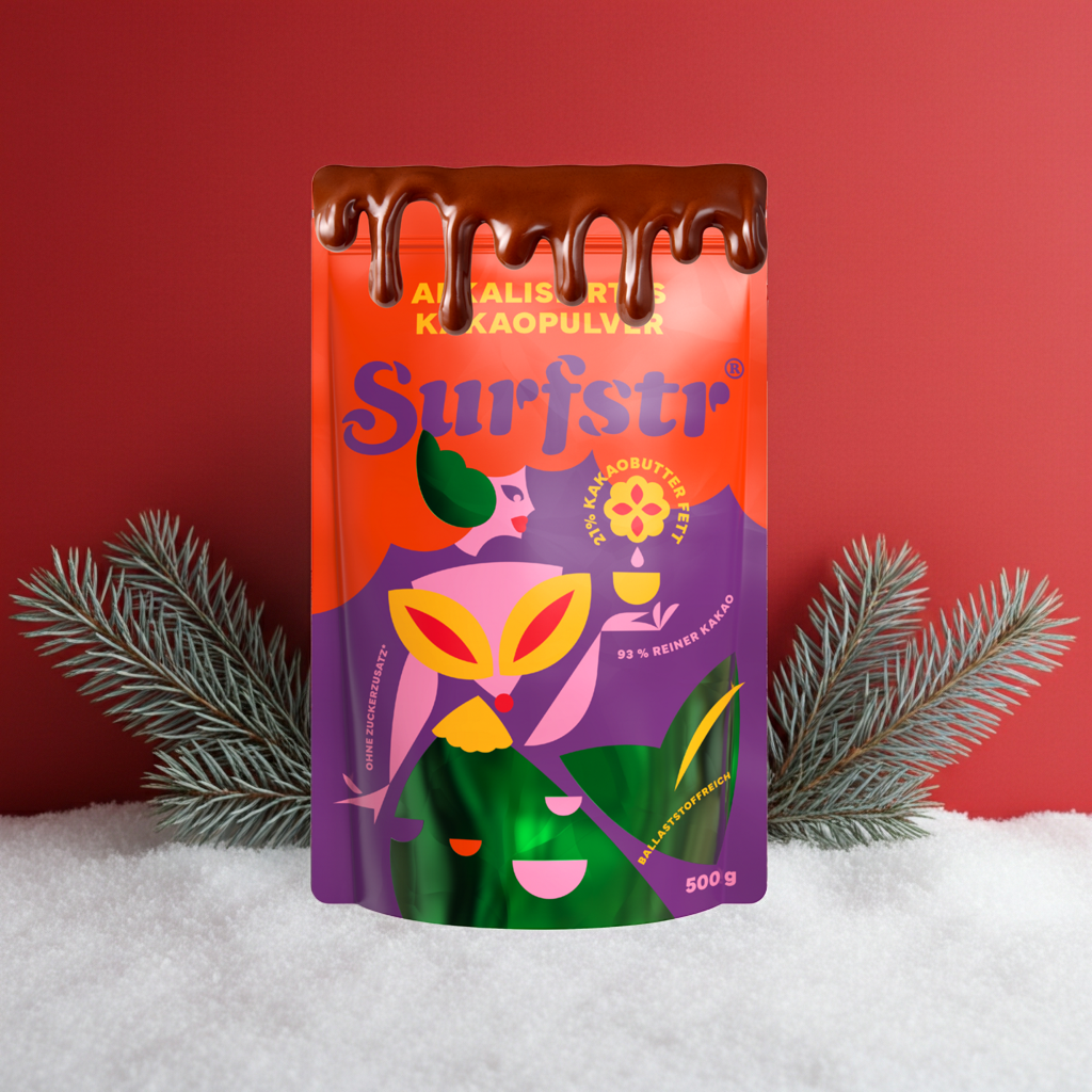 Alkalisiertes Kakaopulver 20-22% | Bio, Vegan, Ohne Zucker